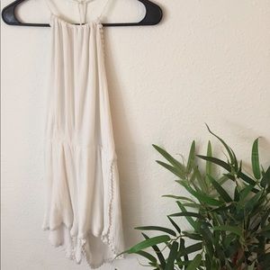 White mahina romper